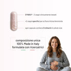 Probiotici Donna Flora Intima - 9 MLD Probiotici Selezionati - 30 Capsule - Microbiota femminile | Per Candida, Cistite, Vaginosi | L. Rhamnosus, L. Paracasei e L. Plantarum | Made in Italy