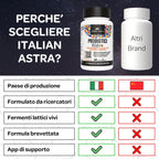 DAI RICERCATORI AI CONSUMATORI, Fermenti Lattici Probiotici per Bambini, Capsule Apribili e Scioglibili in Acqua/Succo/Latte, + Vitamina C, Vitamina D e Ferro - 60 Capsule 2 Mesi