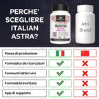DALLE RICERCATRICI PER LE DONNE, Probiotici Donna Flora Intima, Gonfiore Addominale, Colon Irritabile, Candida, Cistite e Vaginosi, Fermenti Lattici Donna Intimo, Enzimi Digestivi - 60 Capsule 2 Mesi