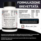 Fermenti Lattici Probiotici - Lactobacillus Rhamnosus e Lactobacillus Plantarum - Tripla Azione per Intestino, Colon Irritabile, Difese Immunitarie, Enzimi Digestivi - 60 Capsule 2 Mesi