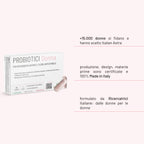 Probiotici Donna Flora Intima - 9 MLD Probiotici Selezionati - 30 Capsule - Microbiota femminile | Per Candida, Cistite, Vaginosi | L. Rhamnosus, L. Paracasei e L. Plantarum | Made in Italy