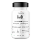 NAD+ Liposomiale 300 mg | Antiage, Energia cellulare, Fatica | 60 Compresse  | NAD+ Liposomiale 300 mg | Formula Avanzata con Trans-resveratrolo | Antiage, Contro la Fatica, Longevità| Made in Italy